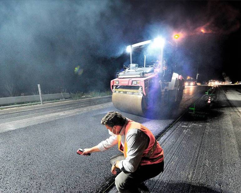 A4 asfaltatura notturna tra Alvisopoli e Portogruaro