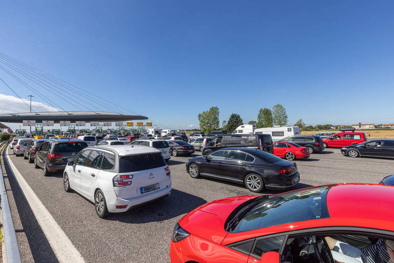 Autostrade Alto Adriatico: le previsioni di traffico dei prossimi giorni