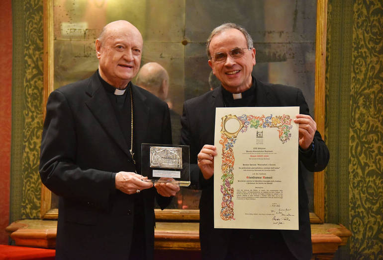 Verona, premio Ucsi al Cardinale Gianfranco Ravasi