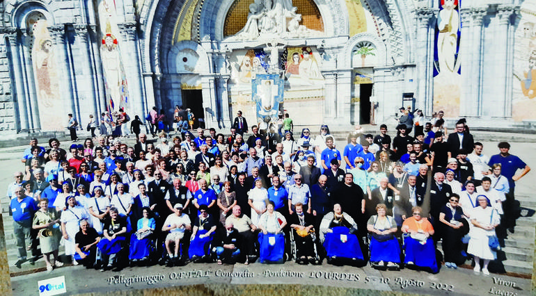 Oftal: a Lourdes in agosto con il Vescovo Pellegrini