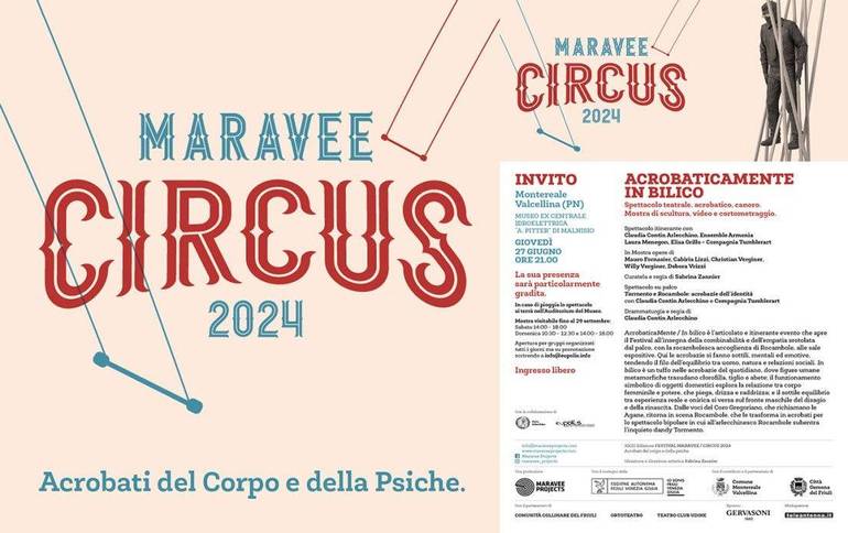 Acrobati del Corpo e della Psiche: al via Maravee Circus