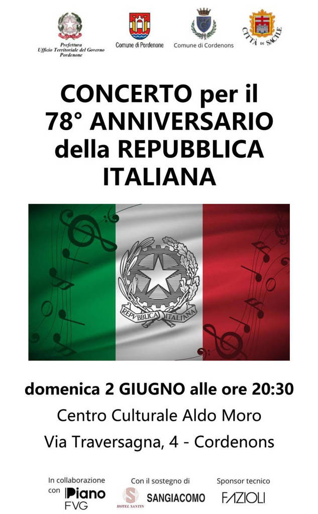 Concerto per la festa della Repubblica