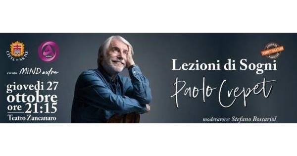 Paolo Crepet a Sacile giovedì 27 ottobre / Friuli Occidentale / #TIASCOLTO  - Il Popolo