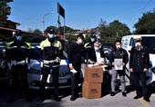 Donate mascherine alla Polizia locale