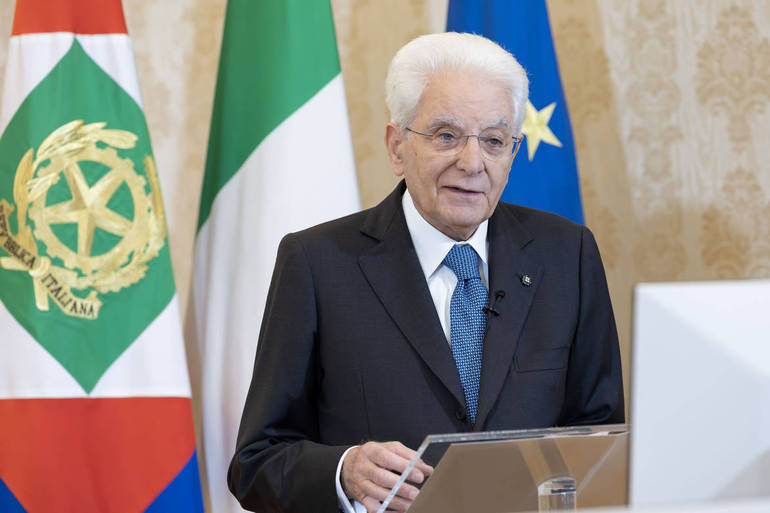 Il Presidente della Repubblica Sergio Mattarella (foto d'archivio Quirinale)