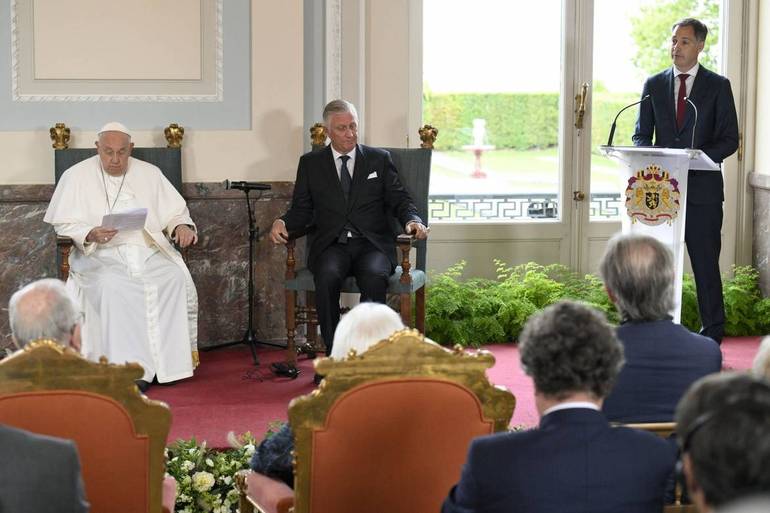 Angelus di papa Franesco di domenica 29 settembre dal Belgio