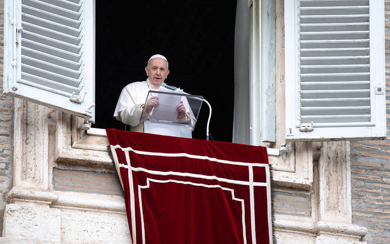 Domenica 24 novembre, angelus di papa Francesco