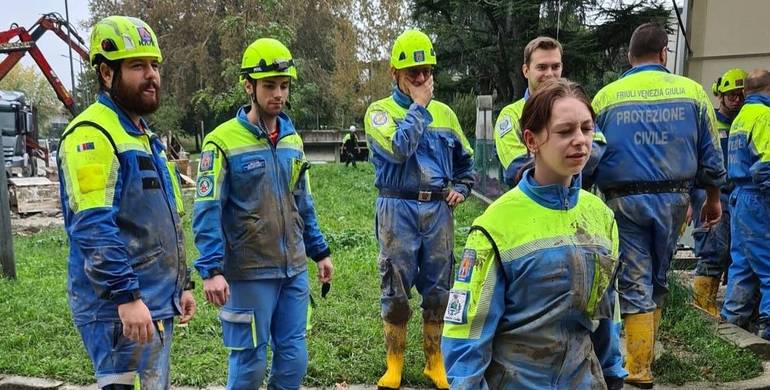 Protezione civile Fvg: partito un altro contingente per l'Emilia