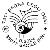 Sagra degli Osei annullo filatelico